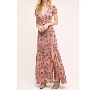 Anthropologie Floral Maxi